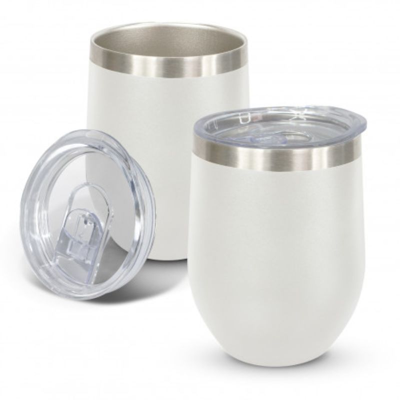 Vacuum Cup - Cordia Powder Coated White (Set of 3)