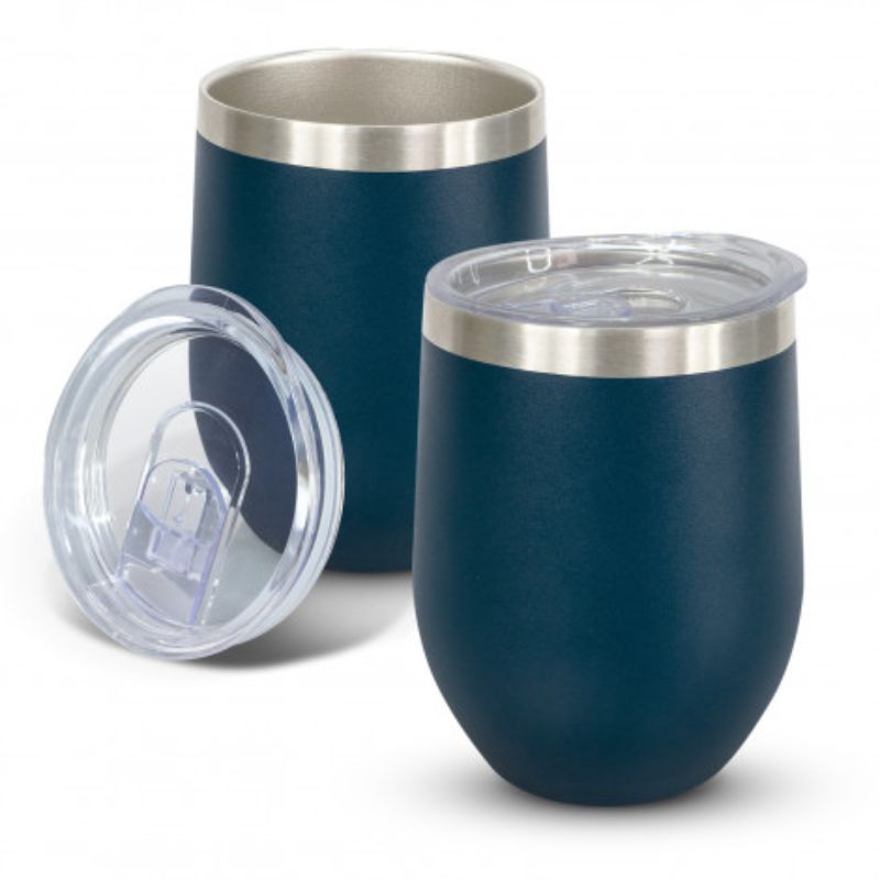 Vacuum Cup - Cordia Powder Coated Navy (Set of 3)