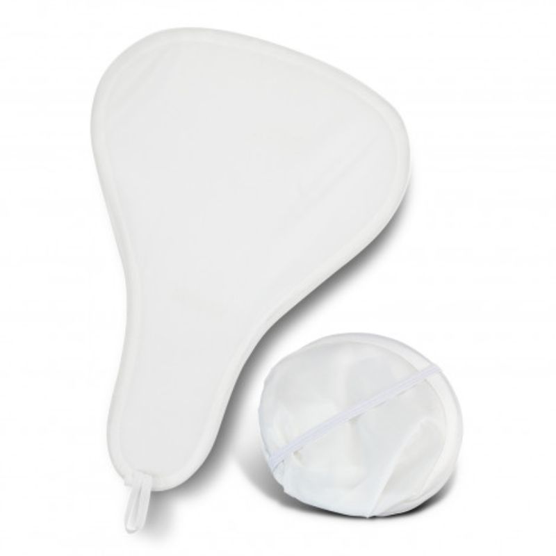 Foldable Event Fan - White (Set of 12)