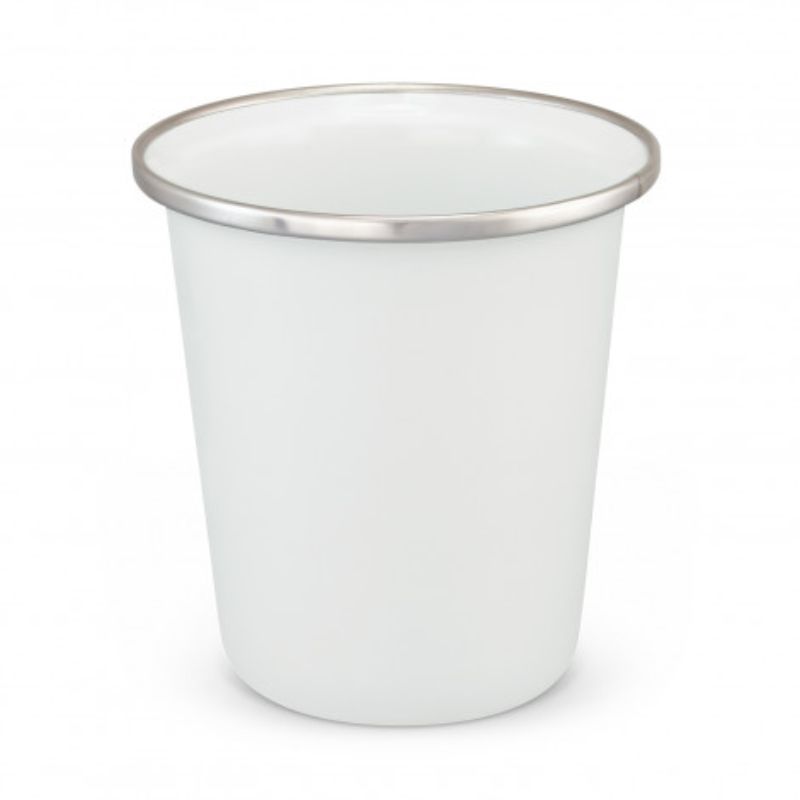 Enamel Tumbler - Bendigo White 9.6cm (Set of 6)