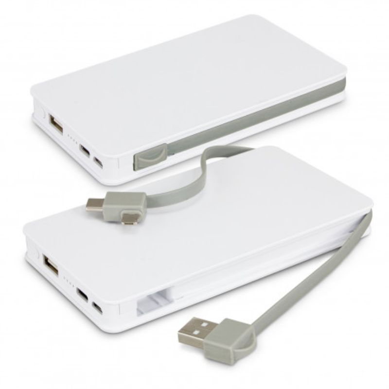 Wireless Charging Power Bank - Jarvis 10k (White)