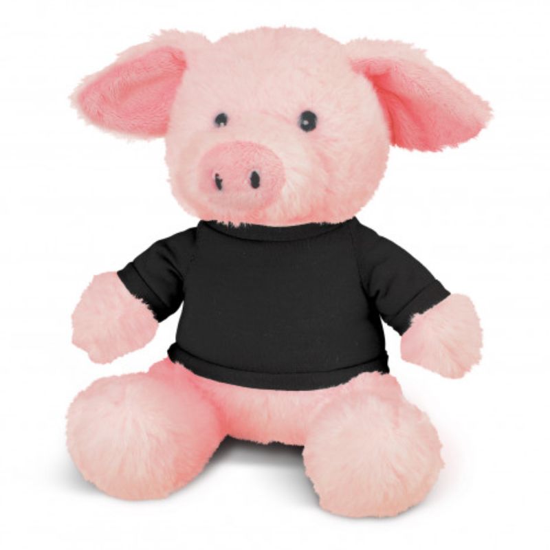 Plush Toy - Pig Black (Set of 3)