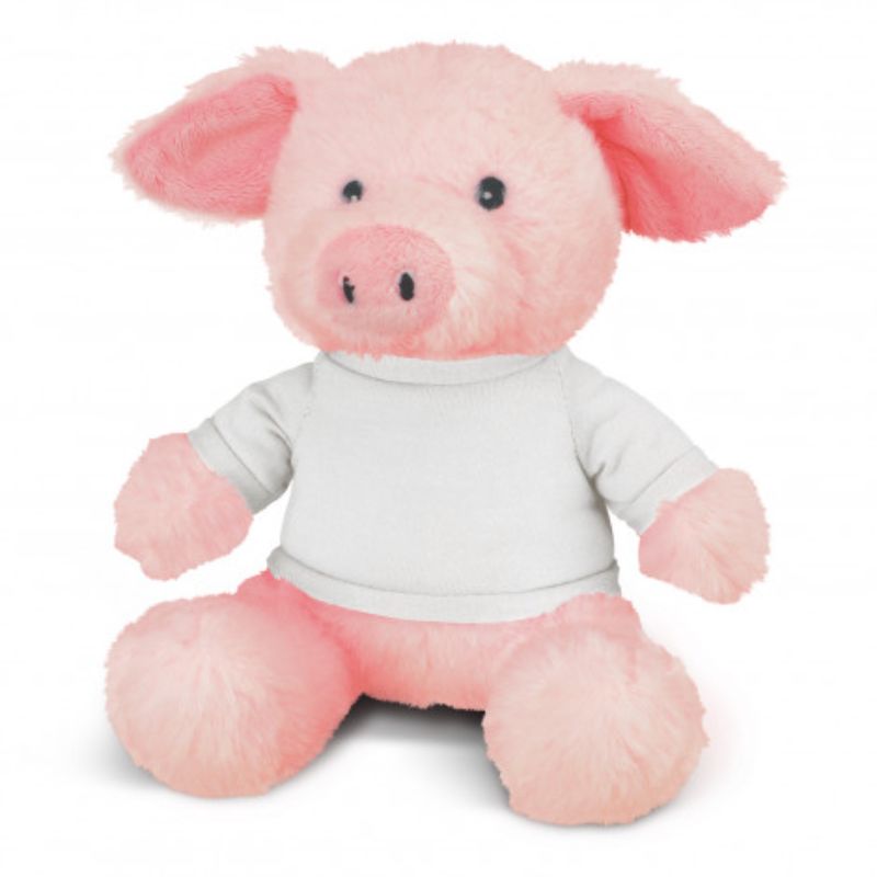 Plush Toy - Pig White (Set of 3)