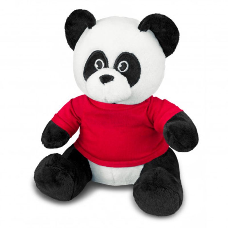 Plush Toy  - Panda Black/White/Red (Set of 3)