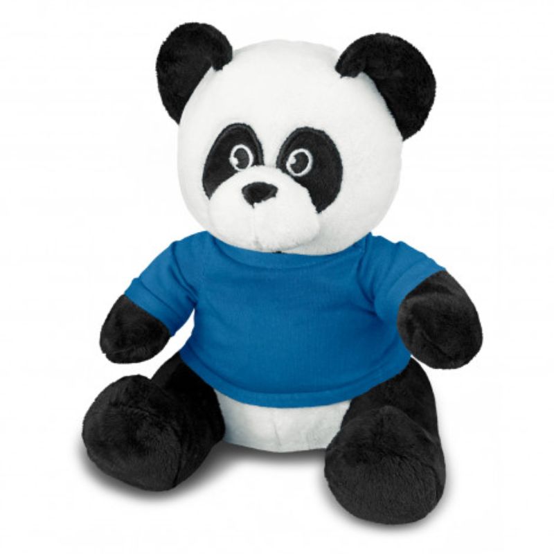 Plush Toy  - Panda Black/White/Dark Blue (Set of 3)