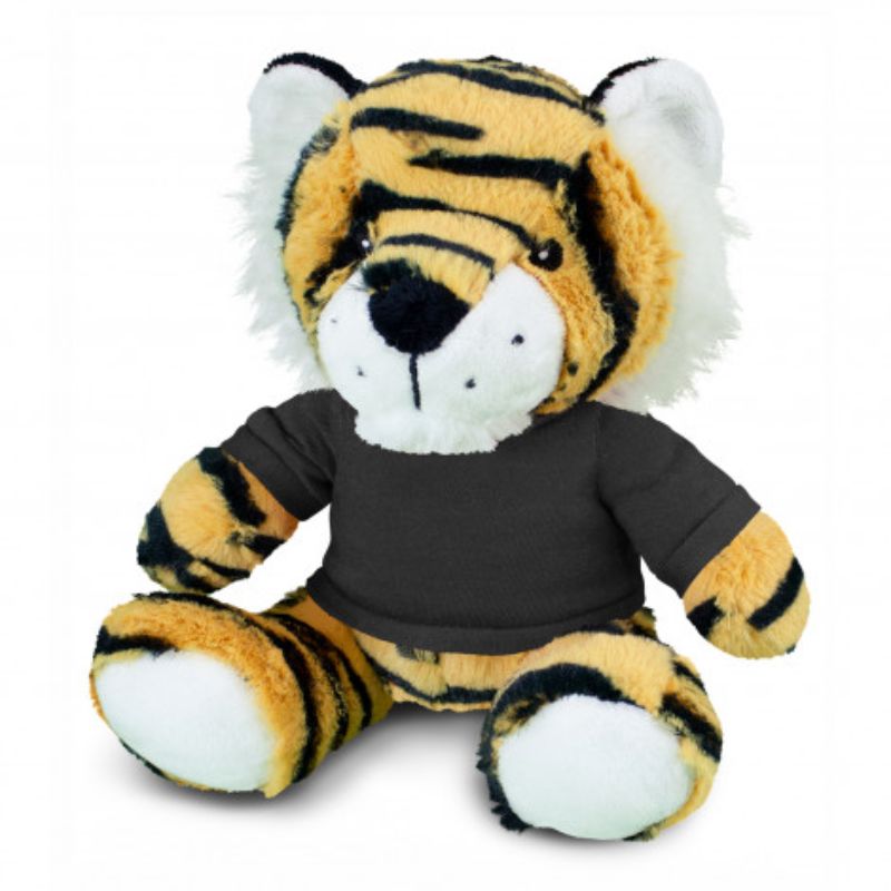 Plush Toy - Tiger Orange/Black (Set of 3)