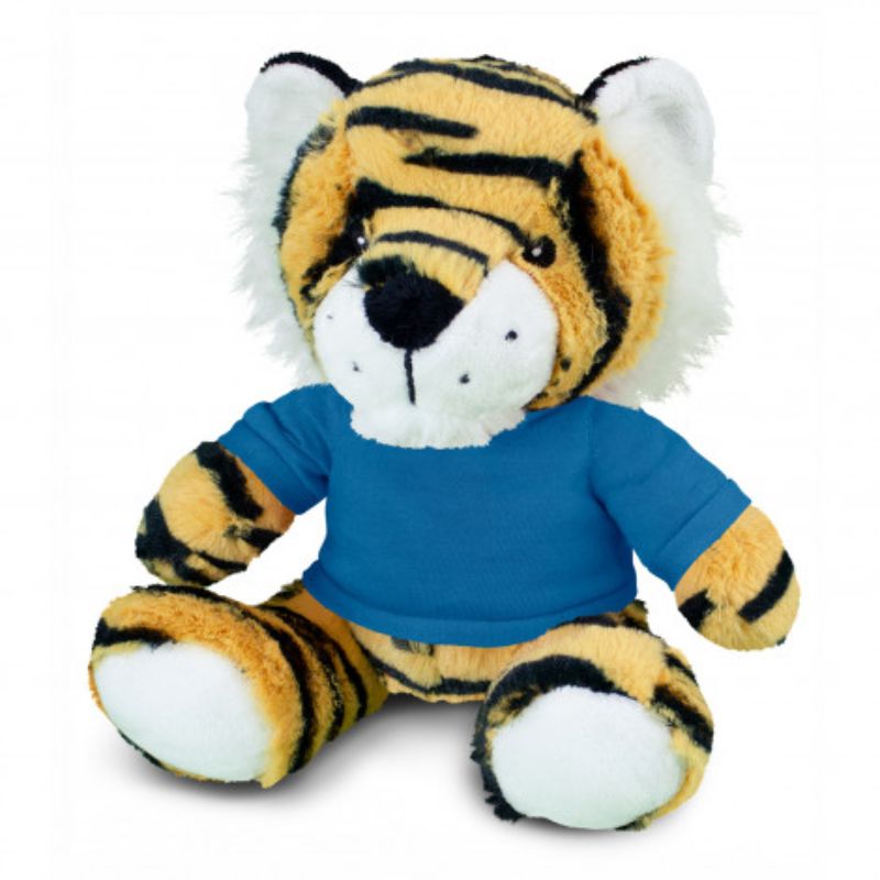 Plush Toy - Tiger Orange/Black/Dark Blue (Set of 3)