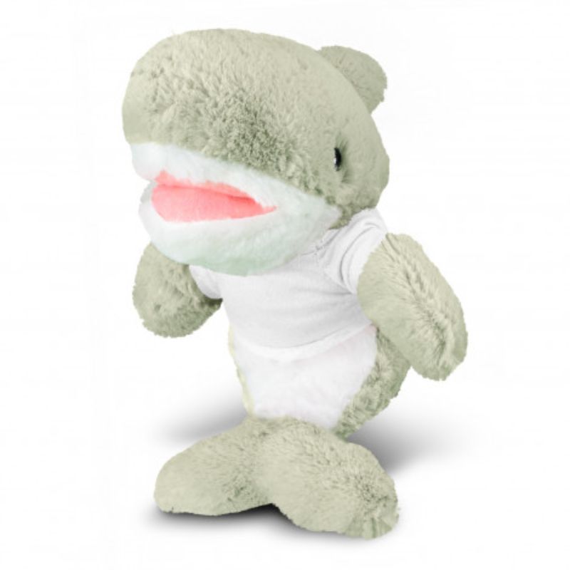 Plush Toy - Shark Grey/White (Set of 3)
