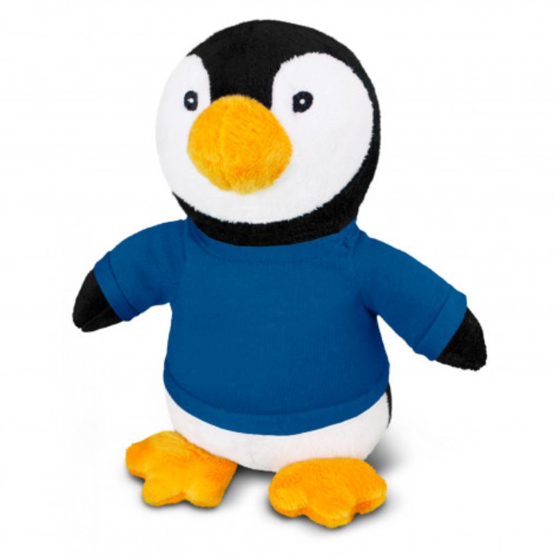 Plush Toy - Penguin Black/ White/ Orange/ Dark Blue (Set of 3)