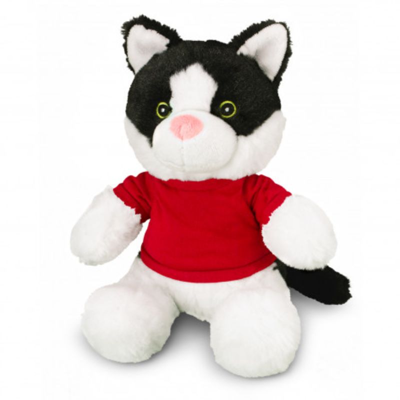Plush Toy - Cat Black/Red (Set of 3)