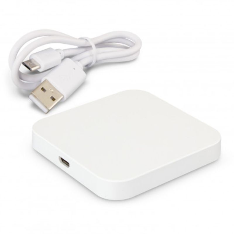 Wireless Charger - Vector Square White (Set of 6)