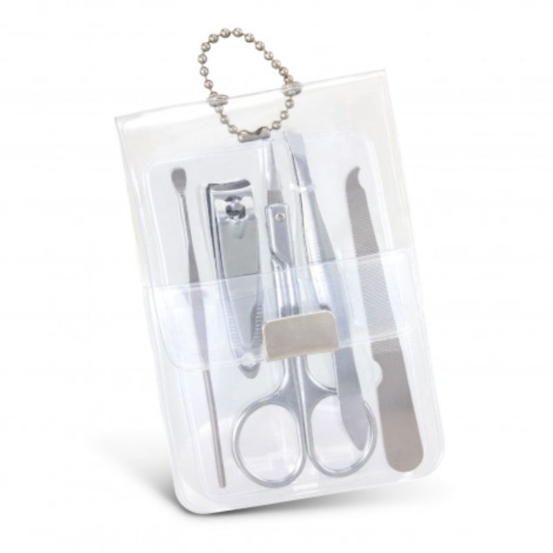 Manicure Set - Vinyl Clear (Set of 12)