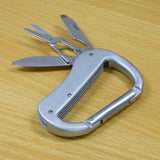 Carabiner Multi Tool - Silver (Set of 12)
