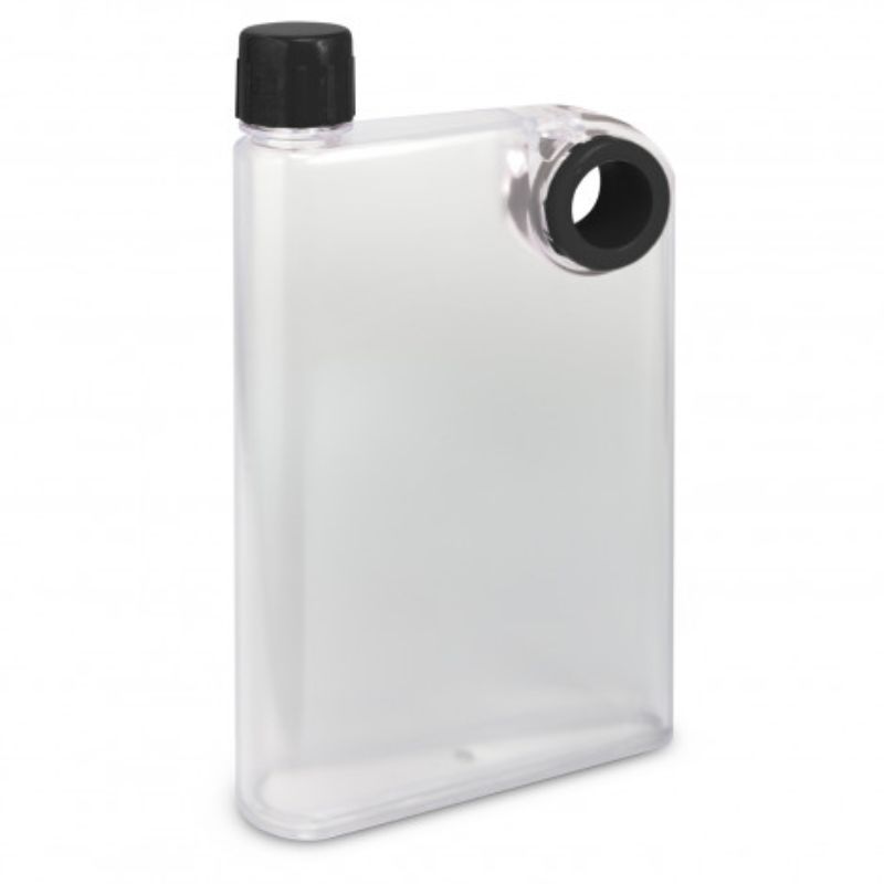Water Bottle - Accent Frosted Black 21.5cm (Set of 6)