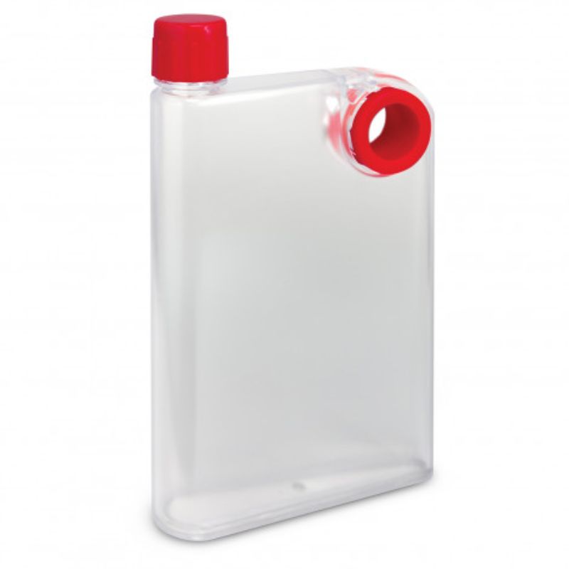 Water Bottle - Accent Frosted Red 21.5cm (Set of 6)