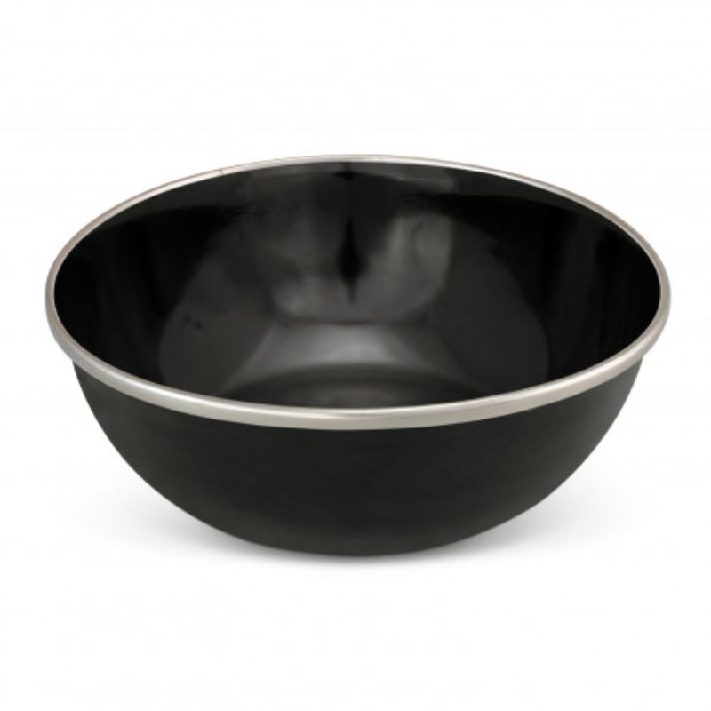 Enamel Bowl - Bendigo Black (Set of 6)