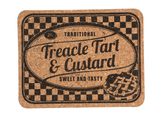 Uncle Zito's Jam Roly-Poly/Treacle tart and Custard cork tablemats