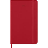 Moleskine Diary 12 Month Daily HC Large Scarlet Red 2027