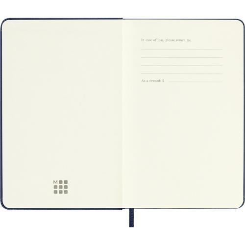 Moleskine Diary 12 Month Daily HC Pocket Sapphire Blue 2027