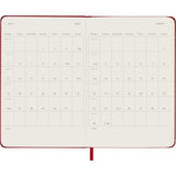 Moleskine Diary 12 Month Daily HC Pocket Scarlet Red 2027