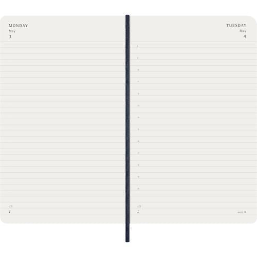 Moleskine Diary 12 Month Daily SC Large Sapphire Blue 2027