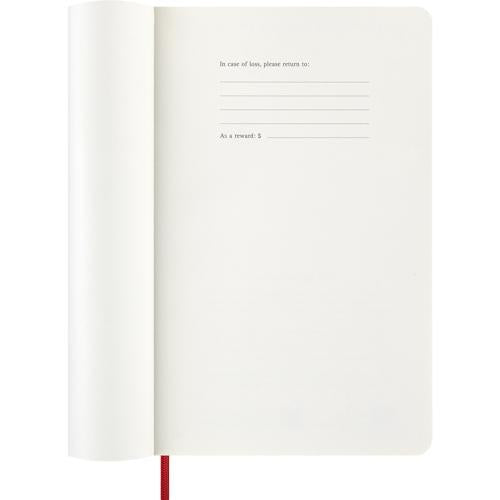 Moleskine Diary 12 Month Daily SC Large Scarlet Red 2027