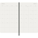 Moleskine Diary 12 Month Monthly SC Large Black 2027