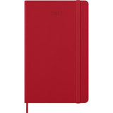 Moleskine Diary 12 Month Weekly + Notes HC Large Scarlet Red 2027