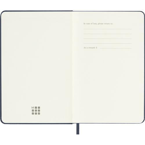 Moleskine Diary 12 Month Weekly + Notes HC Pocket Sapphire Blue 2027