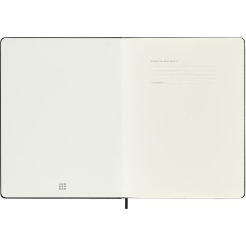 Moleskine Diary 12 Month Weekly + Notes HC XL Black 2027