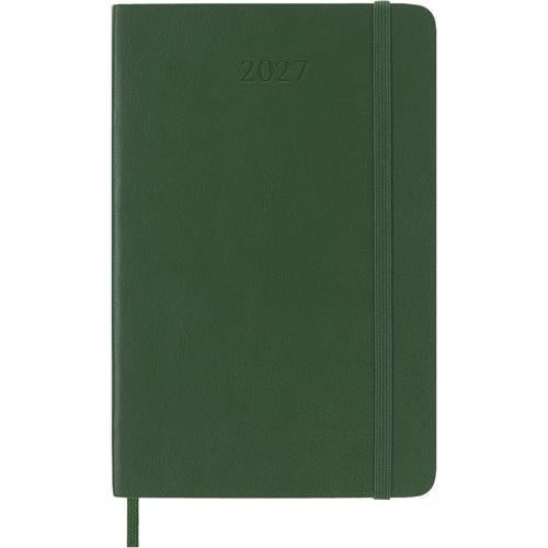 Moleskine Diary 12 Month Weekly + Notes SC Pocket Myrtle Green 2027