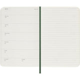 Moleskine Diary 12 Month Weekly + Notes SC Pocket Myrtle Green 2027