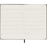 Moleskine Diary 12 Month Weekly Horizontal HC Pocket Black 2027