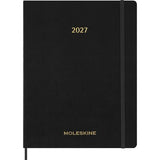 Moleskine Essential Planner 15 Month SC Weekly Vertical XXL Black 2027