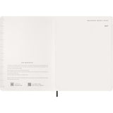 Moleskine Essential Planner 15 Month SC Weekly Vertical XXL Black 2027