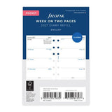 Filofax Refill Classic Week To View Pocket 2027