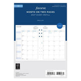 Filofax Refill Classic Month To View A5 2027