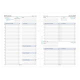 Filofax Refill Classic Business Day Per Page A5 2027