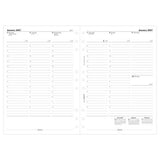 Filofax Refill Classic Week To View With Appointments Vertical Deskfax 2027