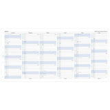 Filofax Refill Year Planner Vertical A4 2027