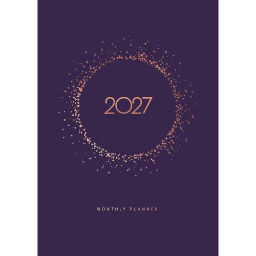 Collins Diary Monthly Planner A4 Geometric 2027