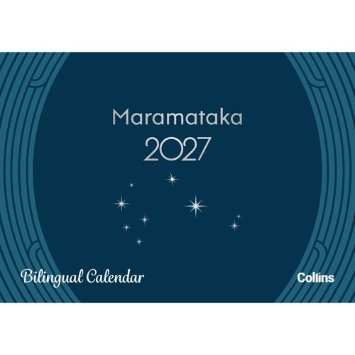 Collins Wall Calendar A4 NZ Bilingual 2027