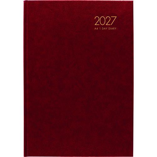 Windsor Diary A41 Day To Page Red 2027