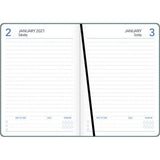 Collins Diary A51 Day Per Page Colour Edge Black 2027