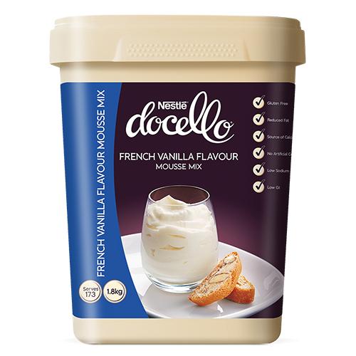 Nestle Docello French Vanilla Dessert Mousse 1.8kg