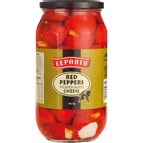 Lepanto Peppers Red Stuffed With Cheese 1kg