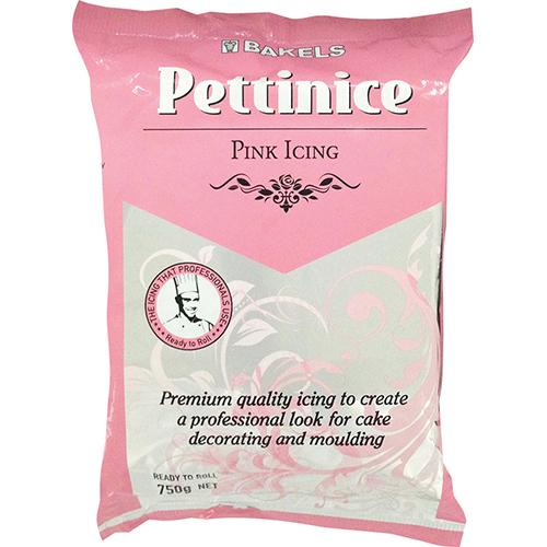 Bakels Pettinice Ready To Roll Pink Icing 750g