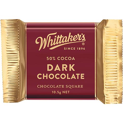 Whittaker's Dark Chocolate Hospitality Squares 300pk