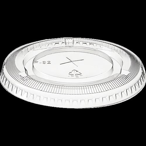 Bonson 92mm Diameter RPET Flat Lid 50pk