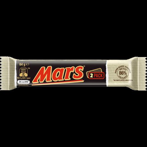 Mars Chocolate Bar Twin Pack 25 x 64g